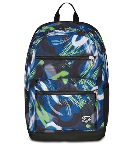 Seven Zaino Scuola Reversible Con Cuffie Wireless, Blu, Reversibile, 29 L, Scuola Media E Superiore, Zaino Ragazzo