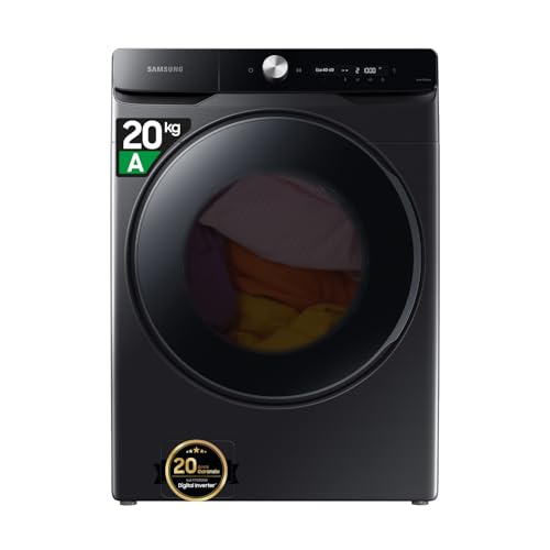 Samsung Lavatrice Ai Control Wf20Dg8650Bv/U3 Libera Installazione, 20 Kg, Wifi, Ecobubble, Ai Wash, Vapore Igienizzante, Carica Frontale, Corpo: Bianc
