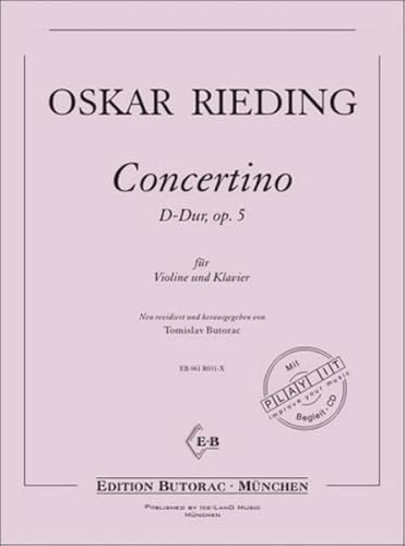 Rieding O. – Concertino Rem Op.5 + Cd