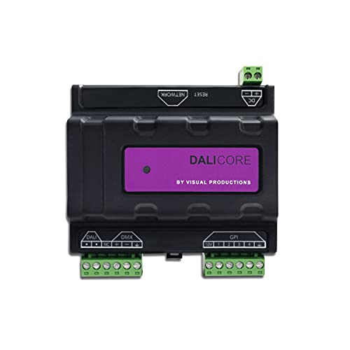Visual Productions Dalicore Dali E Dmx Regolatore Di Illuminazione Ibrida Dali E Dmx Controller Di Illuminazione Ibrida