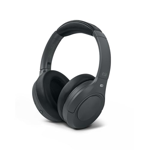 Muse M-295 Anc. Auricolare Stereo Bluetooth Con Cancellatore Anc. Doppio Microfono Integrato. Cavo Per L'Uso Senza Batteria. Anc 35Db. Modalità Traspa