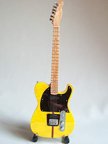 Mini Chitarra Da Collezione Replica Artisti Anni Ottanta
