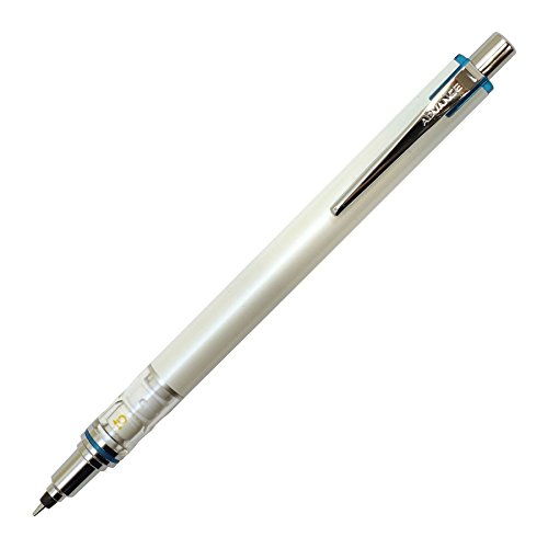 Uni Writing M3-5591P.1 - Matita Meccanica, 0,38 Mm, Colore: Bianco