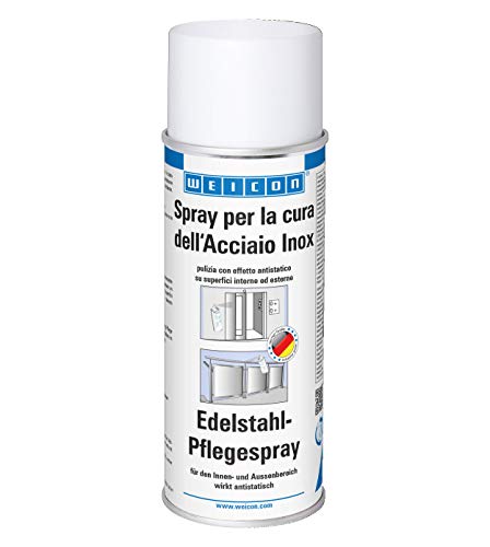 Weicon Spray Per Acciao Inox 400Ml Pulizia E Cura Antistatica