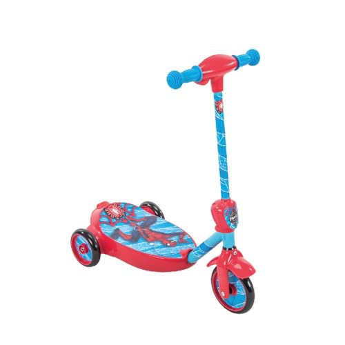 Huffy 18048 Marvel Spider-Man Boys' 6V Battery-Powered Bubble Scooter