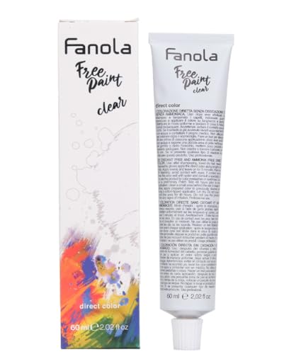 Tintura Capelli 100 Ml Free Paint Fanola (Clear)