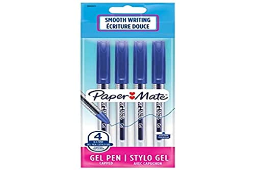 Paper Mate Gelschreiber Jiffy, Blau, 4 Polisacco.