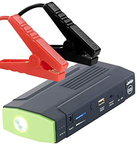 Revolt Informatica - Batteria Avviamento: Notebook Power Bank Con Avviamento Auto, Led Lamp, 8,000 Mah (Inizia Subito, Accumulatore Di Energia Per Aut