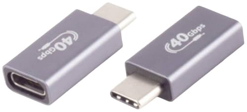 Adattatore Usb-C®, Presa Usb-C®, 4.0, Metallo, Pro 10080138 Bkl Electronic Contenuto: 1 Pezzo