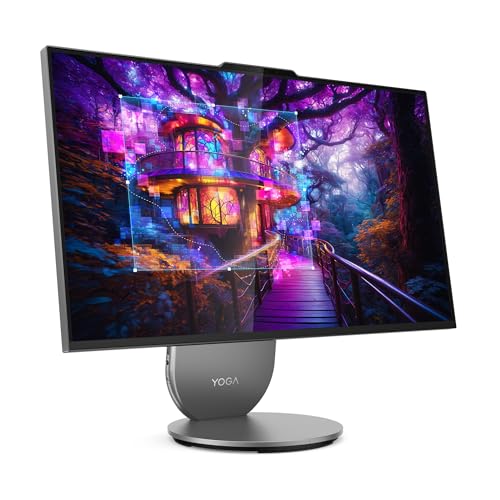 Lenovo Yoga Aio 27Iah10・68,6 Cm (27")・Quad Hd・32 Gb・1 Tb・Windows 11 Pro・Grigio (F0J20024Ge)