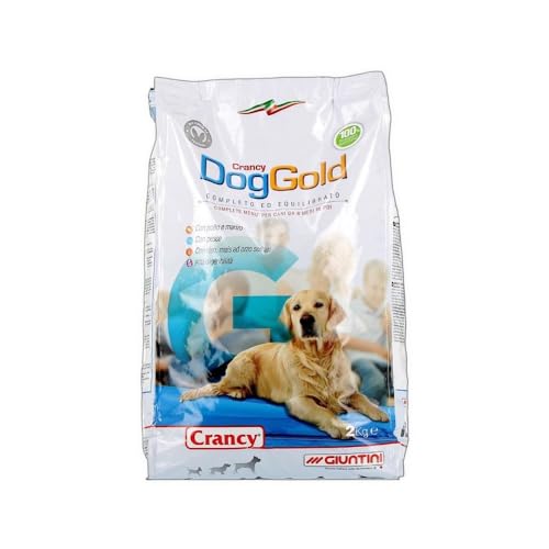 Giuntini Crancy Dog Gold 2Kg Mangime Completo Per Cani Di Tutte Le Razze