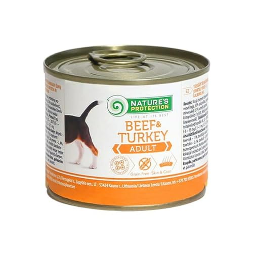 Nature'S Protection Mangime Umido Per Manzo Per Adulti, 200 G, Marca: Nature'S Protection – Ean: 4771317245236