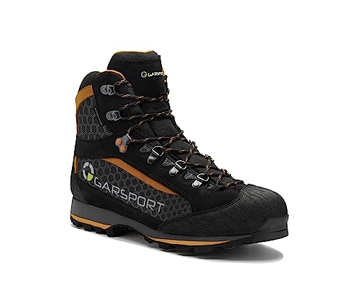 Garsport Faloria Mid Wp, Scarpa Da Trekking Uomo, Nero/Arancio, 39 Eu