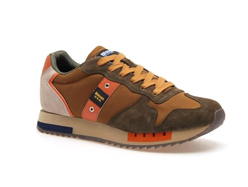 Blauer Scarpe Uomo Queens F4Queens01 8058156572720 - Verde Verde Ocra Gre/Ocr