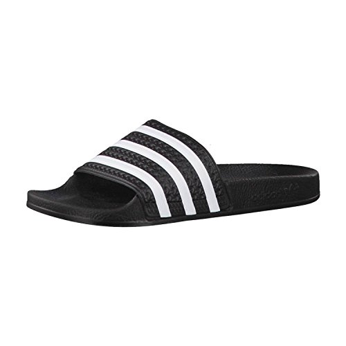 Adidas Adilette Aqua, Infradito Unisex - Adulto, Black White Black, 39 1/3