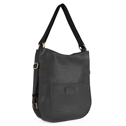 Lois - Zaino Elegante E Chic, Borsa Zainetto Firmato Per Donna, Stile Nero