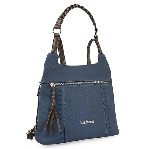 Lois - Zaini Donna Eleganti, Zainetti Da Donna Chic, Borsa Zainetto Donna, Zainetto Donna Stile, Zaino Donna Firmato, Blu