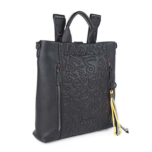 Lois - Zaini Donna Eleganti, Zainetti Da Donna Chic, Borsa Zainetto Donna, Zainetto Donna Stile, Zaino Donna Firmato, Nero