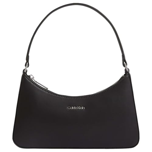 Calvin Klein Ck Must Small Shoulder Bag Lv04F3096G, Crossover Donna, Black (Black), Os