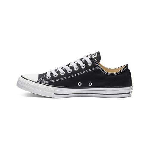 Converse All Star Ox Top Chuck Taylor Classic, Sneaker Uomo, Schwarz, 40 Eu