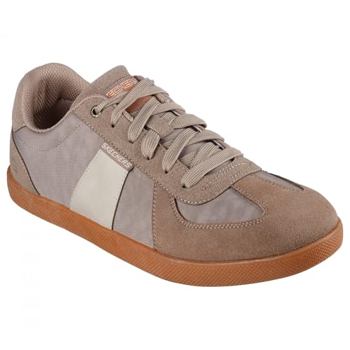 Skechers Placer Camilo, Scarpe Da Ginnastica Uomo, Tortora, 43 Eu