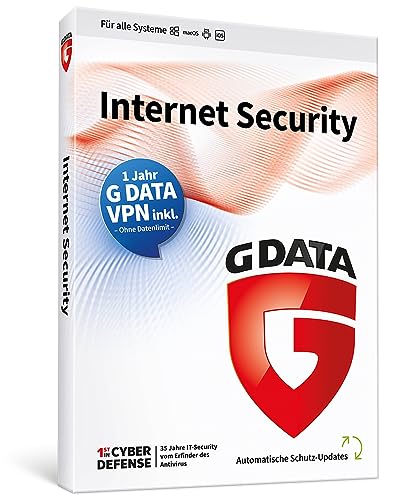 G Data Internet Security 3 Platz + Vpn - Sonderedition (Code In A Box)