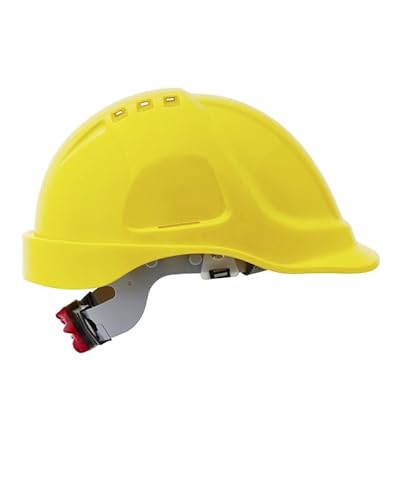 Casco Chantier – Casco Da Cantiere Professionale – Casco Da Cantiere Da Uomo, Versatile Casco Di Sicurezza, Taglia Regolabile, Ventilato Casco Da Cant
