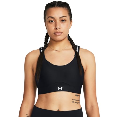 Under Armour Donna Infinity High Bra, Reggiseno Sportivo, Top Sportivo Donna Per Un Alto Sostegno, Top Palestra Donna Con Spalline Incrociate