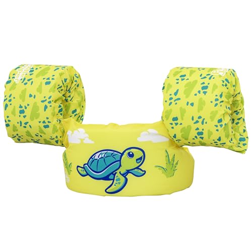 Bestway 9012T Giubbino Da Nuoto Per Bambini Puddle Jumper Con Braccioli, Verde