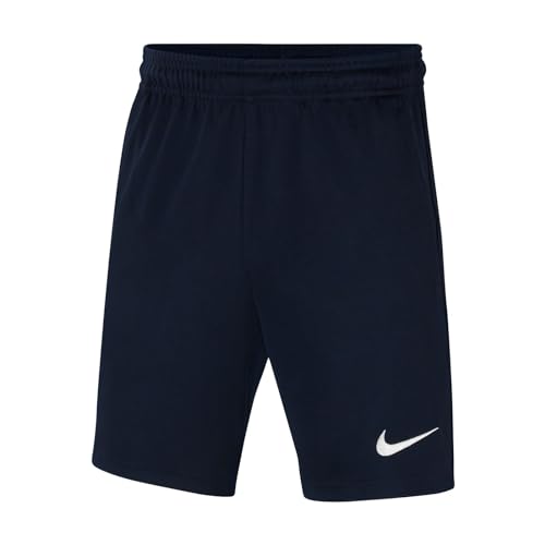 Nike Dri-Fit Park, Pantaloncini Da Calcio Bambino, Obsidian/Ossidiana/Bianco, 8-9 Anni