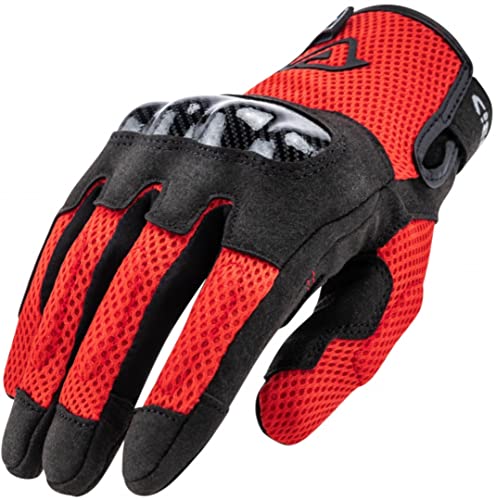 Acerbis Ramsey My Vented Guanti Moto (Red,Xl)