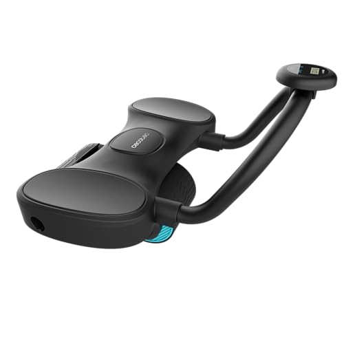 Cecotec Rullo Da Allenamento Per Addominali Con Rimbalzo Automatico E Supporto Gomiti Drumfit Ab Fit Pro. Compatto E Leggero, Larghezza 10 Cm, Tappeti
