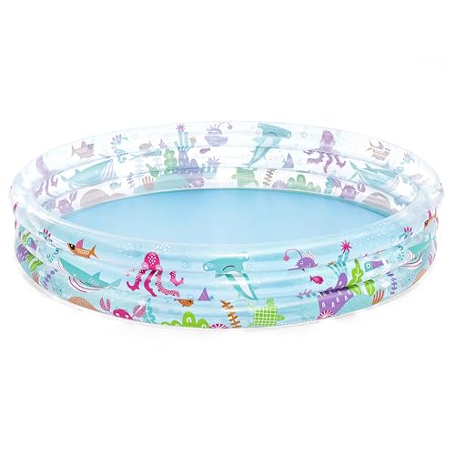 Bestway 51005-7 Piscinetta Gioco Deep Dive - 1,83 M X 33 Cm, Multicolor