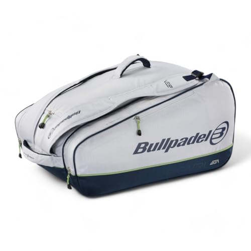 Bullpadel Bea González Bpp-25021 Pearl 2025 - Borsa Da Paddle Leggera Con Scomparti Termici, Contiene 4 Racchette, Scarpe E Vestiti, Design Ventilato,