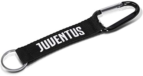 Seven Portachiavi Key Ring Black And White Juventus