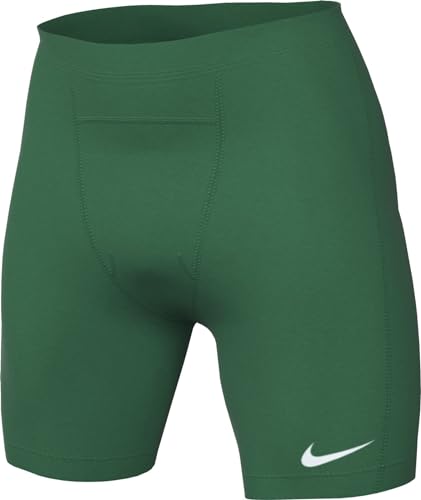 Nike M Nk Df Strike Np-Pantaloncini Pantaloni, Pino Bianco/Verde, L Uomo