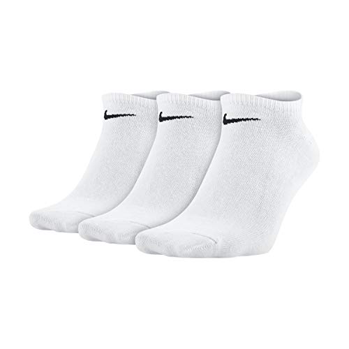 Nike Sx7678-100 Everyday Lightweight Calzini Unisex Adulto White/Black Taglia S