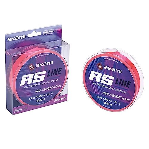 Akami Rs Line - Colore Pink Candy, Lbs 10.80, Kg 4.90, Mm 0.165, Mt 3000, Jpn 1.0
