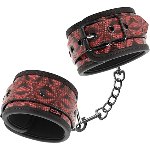 Begme Red Edition Esposas Para Manos Con Forro De Nopreno