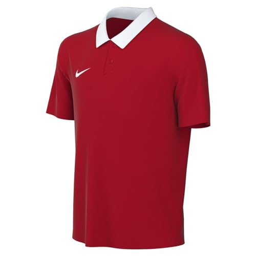 Nike Unisex Kids Soccer Polo Y Nk Df Park20 Polo Ss, University Red/White/White, Cw6935-657, S