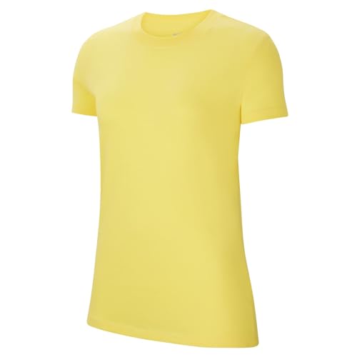 Nike Womens T-Shirt W Nk Park20 Ss Tee, Tour Yellow/Black, Cz0903-719, Xs