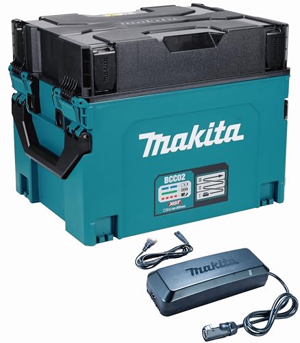 Makita Valigetta Di Ricarica Bcc02, 40 V Max, 12 Slot, Compatibile Con Xgt 1914U0-3