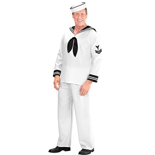 W Widmann Milano Party Fashion - Costume Marinaio, Uniforme, Marinaio, Capitano, Costumi In Maschera
