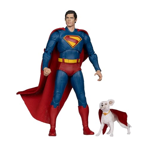 Mcfarlane Toys Dc Theatrical Deluxe 7" Wv1 - Superman Con Krypto (Film Superman)
