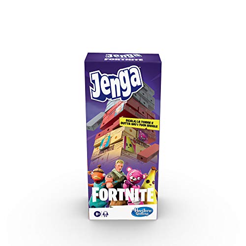 Hasbro Jenga Fortnite, Gioco In Scatola