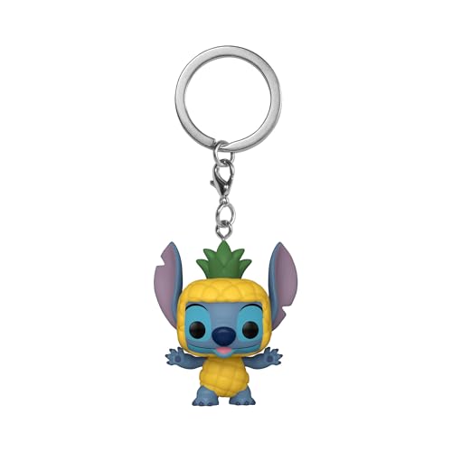 Funko Pop! Keychain: Disney - Stitch As Pineapple As Enamel Pineapple - Lilo And Stitch - Mini Figura In Vinile Da Collezione Novità Portachiavi - Rie