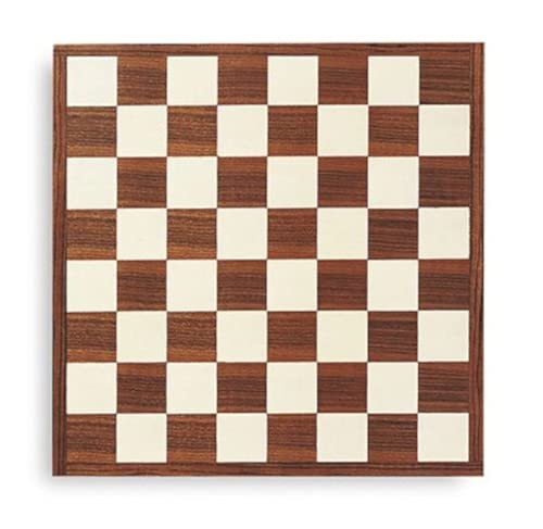 Dal Scacchiera 45 X 45 Cm In Legno Marrone/Bianco