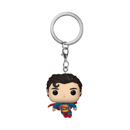 Funko Pop! Keychain: Superman 2025- Superman - Mini Figura In Vinile Da Collezione Novità Portachiavi - Riempitivi Per Calze - Idea Regalo - Merchandi