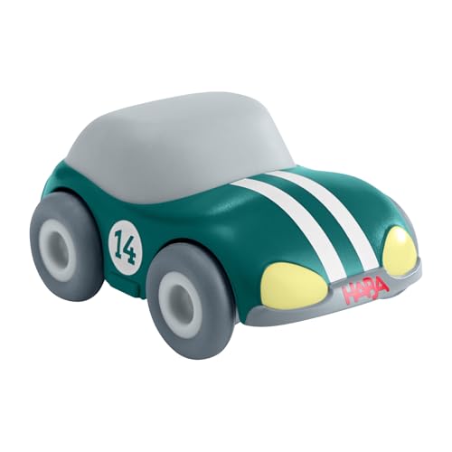 Haba Cars - Auto Da Corsa Verde Con Motore Oscillante - Auto Giocattolo Sostenibile In Plastica Riciclata - Auto Da Corsa Senza Batteria A Partire Dai