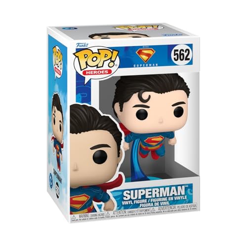 Funko Pop! Dc: Superman 2025 - Superman - Figura In Vinile Da Collezione - Idea Regalo - Merchandising Ufficiale - Giocattoli Per Bambini E Adulti - M